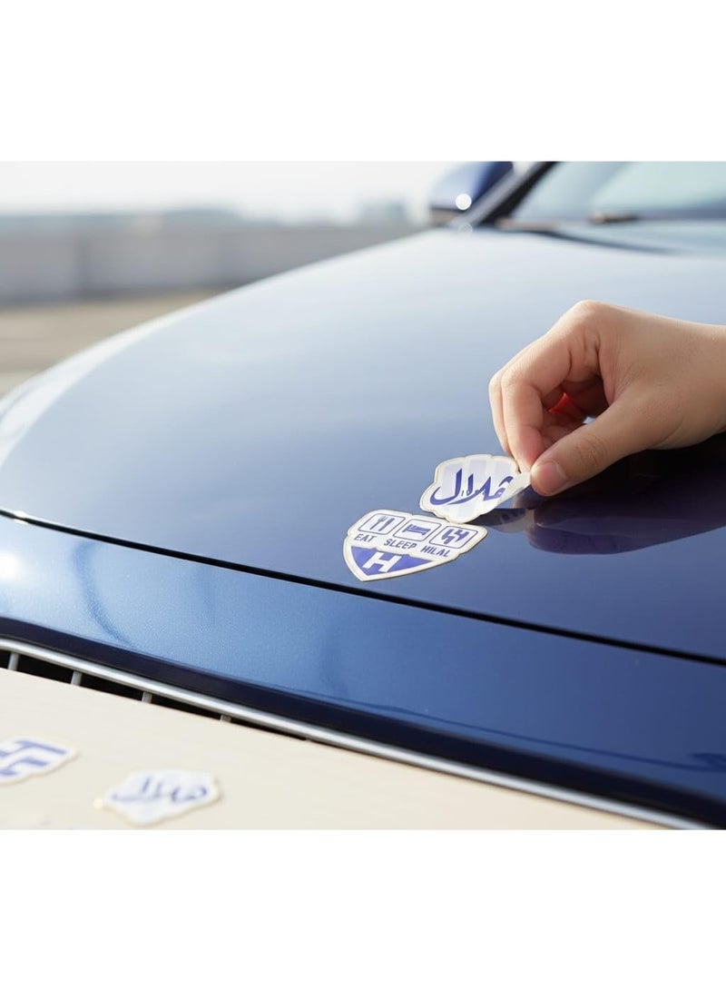 Al-Hilal FC Premium Sticker Set (60 PCS) – Official Club Logos, 1957 Heritage, Arabic Slogans, Riyadh Pride, Saudi Emblems, Fan Chants, Football Icons – Collectible for Al-Hilal Supporters - Image 5